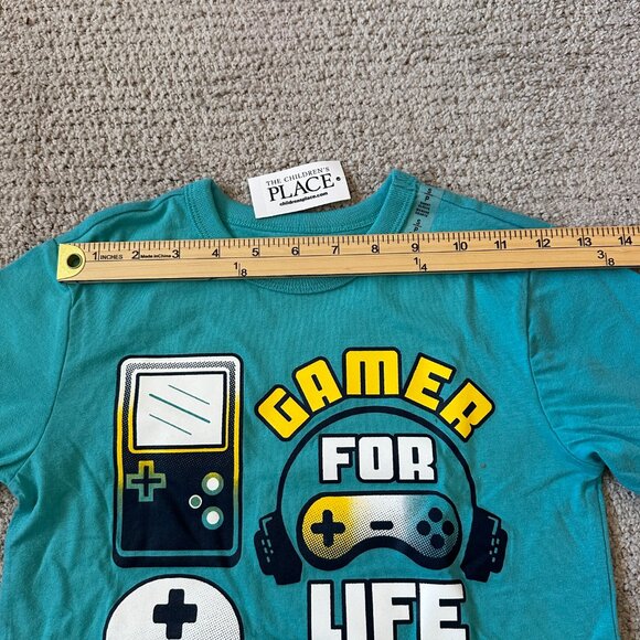 THE CHILDREN'S PLACE BOYS TYPOGRAPHY PRINTED T-SHIRT SHORT SLEEVE,SIZE S/P - 5/6 - Picture 6 of 8